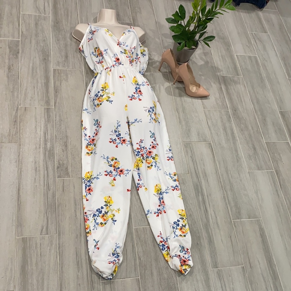 Floral Jumpsuit